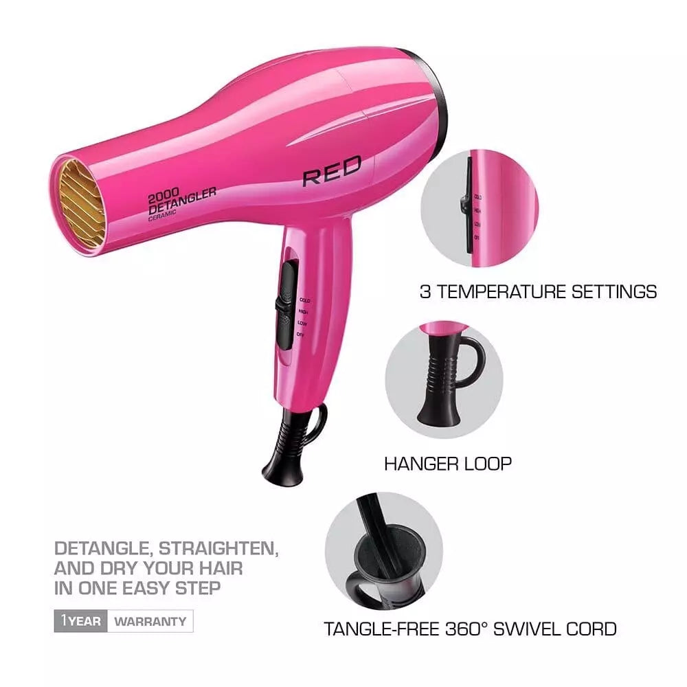 2000 Ceramic Detangler Dryer