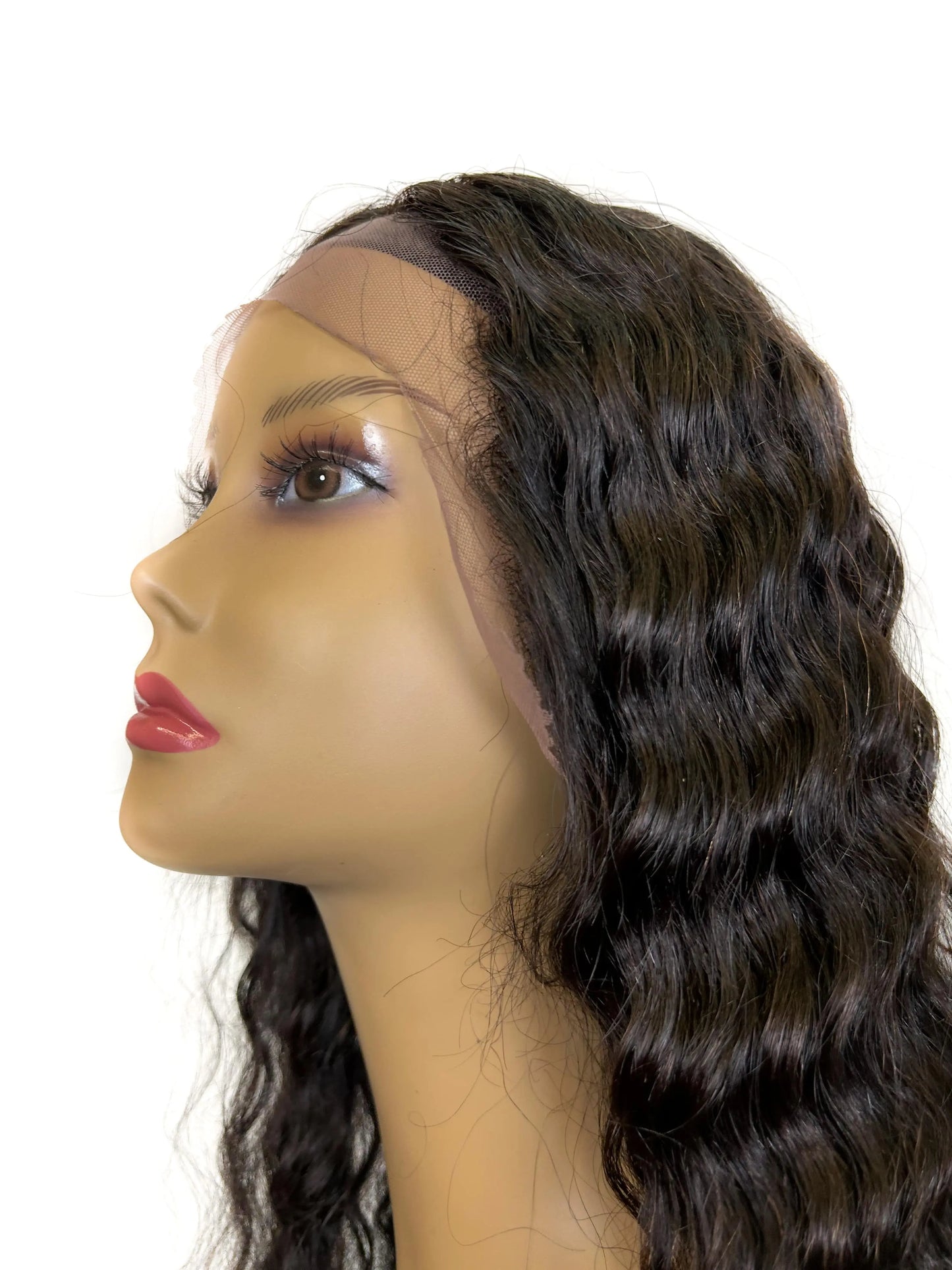 Natural Lace Front Wig - Bleach Curl