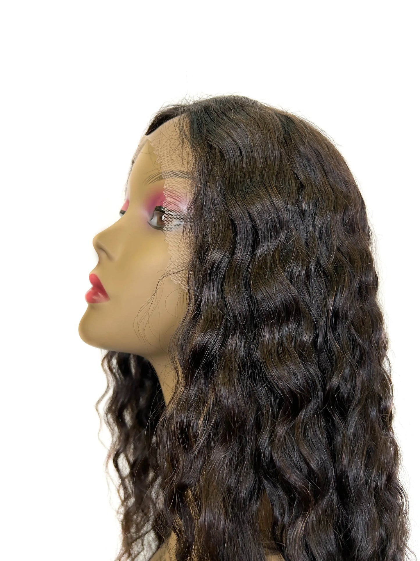 Natural Lace Front Wig - Deep Wave
