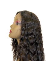 Natural Lace Front Wig - Deep Wave