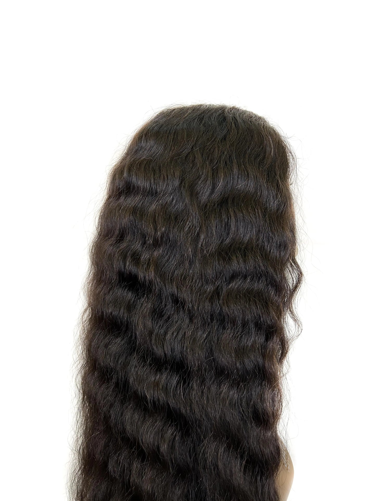 Natural Lace Front Wig - Deep Twist