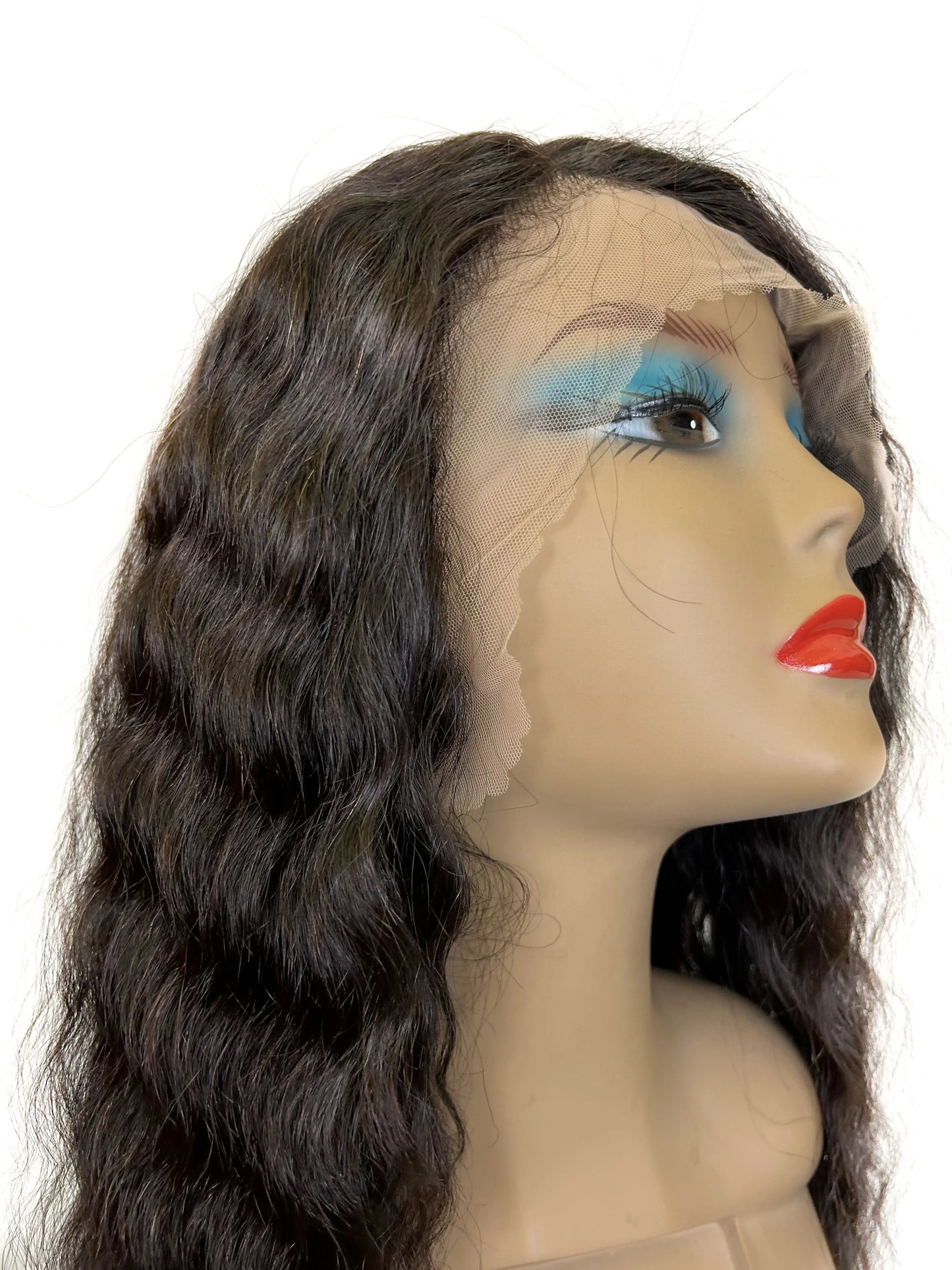 Natural Lace Front Wig - Deep Twist