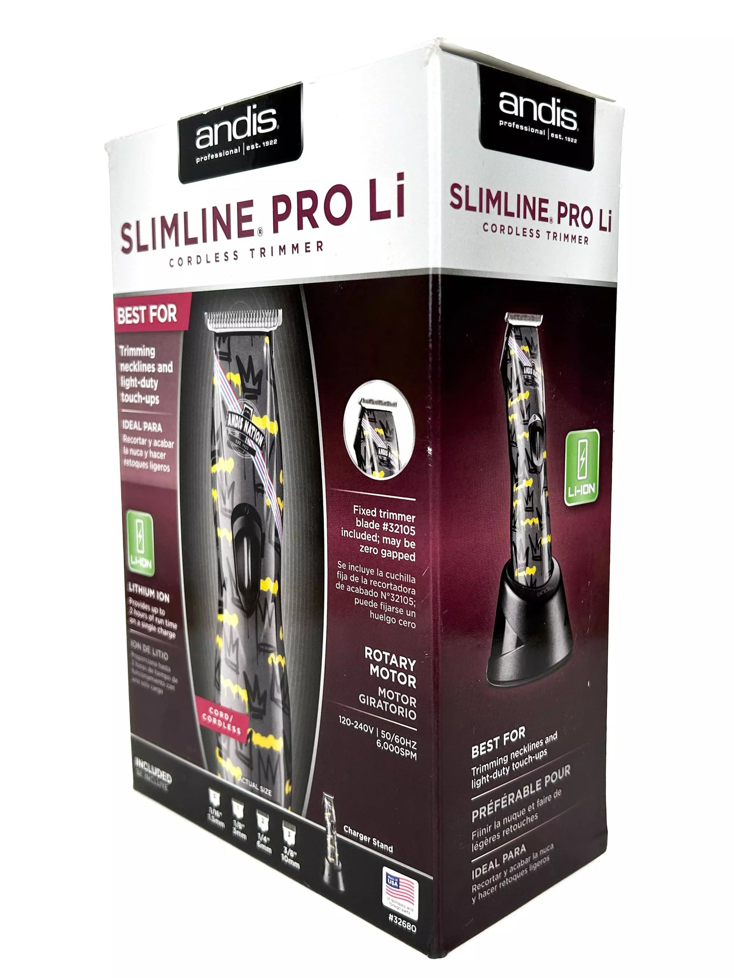 Nation Slimline Pro Li Cordless Trimmer