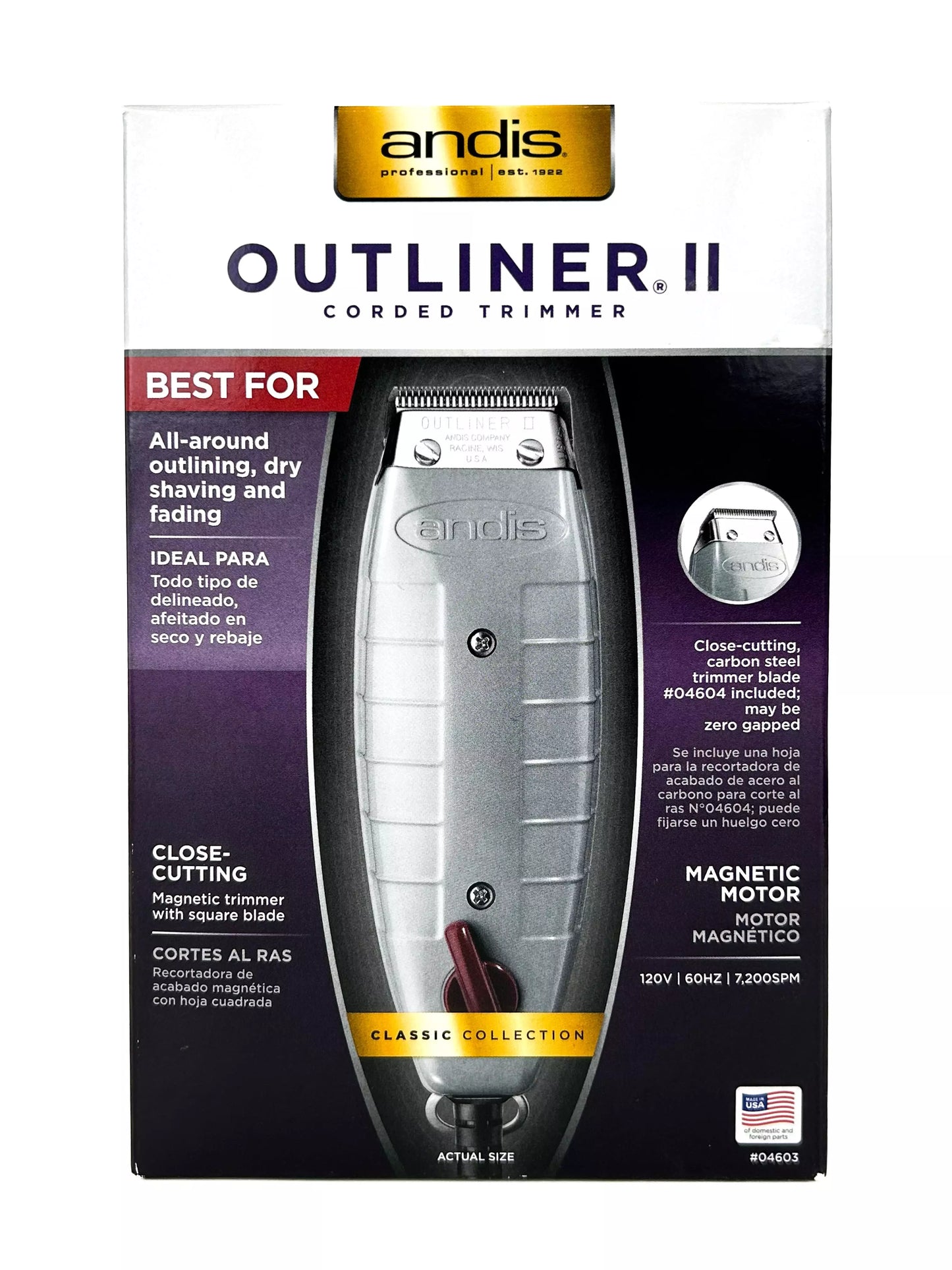 Outliner II Corded Trimmer Square Blade Trimmer