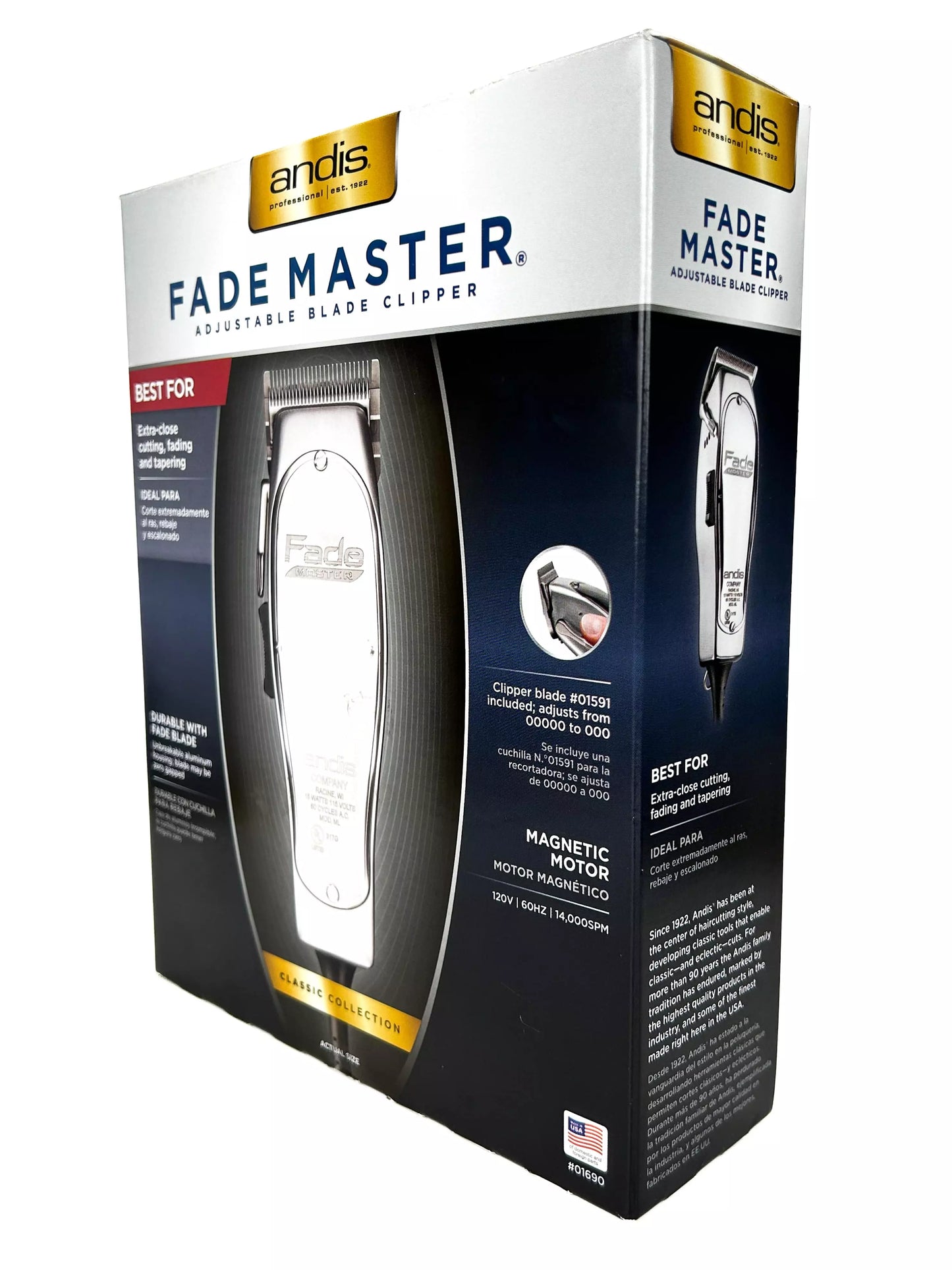 Adjustable Blade Clipper Fade Master