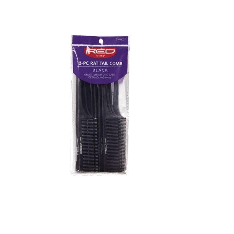 Rat Tail Comb Set (12pcs)