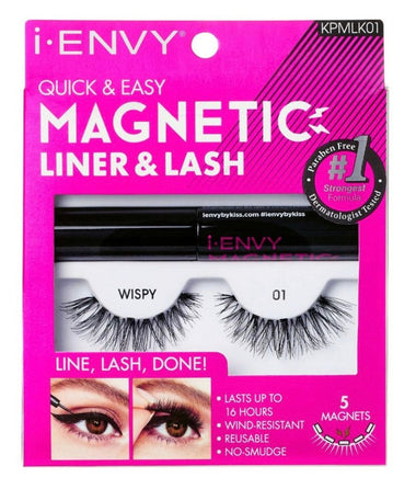 KISS i Envy Quick & Easy Magnetic liner & LASH