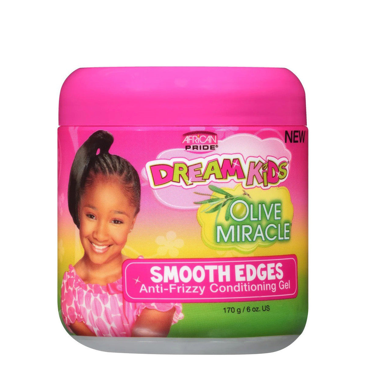 African Pride Dream Kids Olive Miracle Smooth Edge Hair Gel