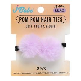 J Babe Pom Pom Hair Ties