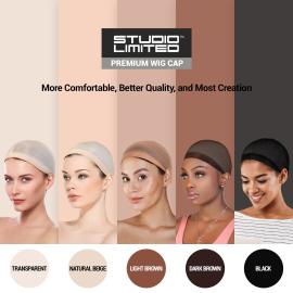 Studio Limited Perfect Fit Ultra Thin & Expandable Stocking Wig Cap