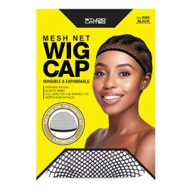 Studio Limited Mesh Net Wig Cap - Black