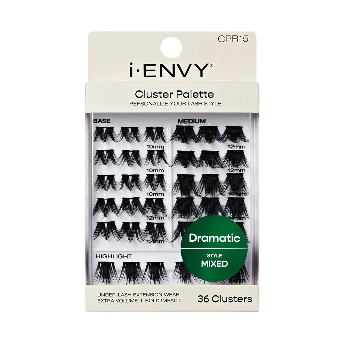 KISS i Envy Dramatic Cluster Palette Refill Pack - Mixed