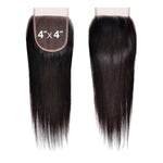 Starlet 100% Virgin Human Hair Hand-Tied 4x4 Lace Closure Straight
