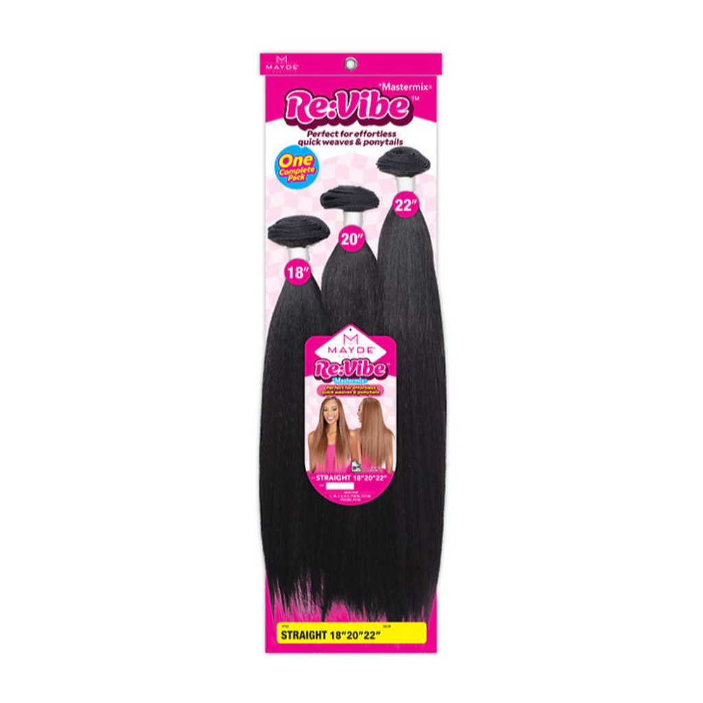 Mayde Beauty Re:vibe - Straight 3pcs 18"20"22