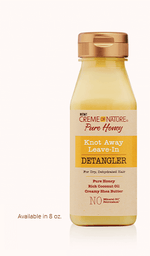 Creme of Nature Pure Honey Knot Away Leave-In Detangler — 8 fl oz