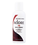 Adore Semi-Permanent Hair Color — [#078] RICH AMBER — 4 fl oz (118 ml)
