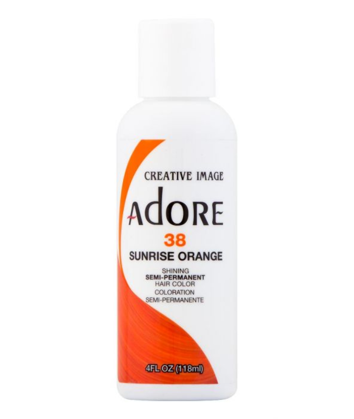 Adore Semi-Permanent Hair Color — [#038] SUN ORANGE — 4 fl oz (118 ml)