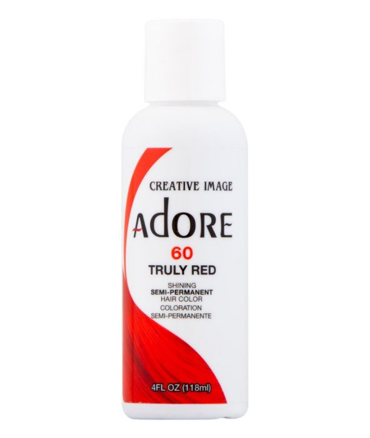 Adore Semi-Permanent Hair Color — [#060] TRULY RED — 4 fl oz (118 ml)