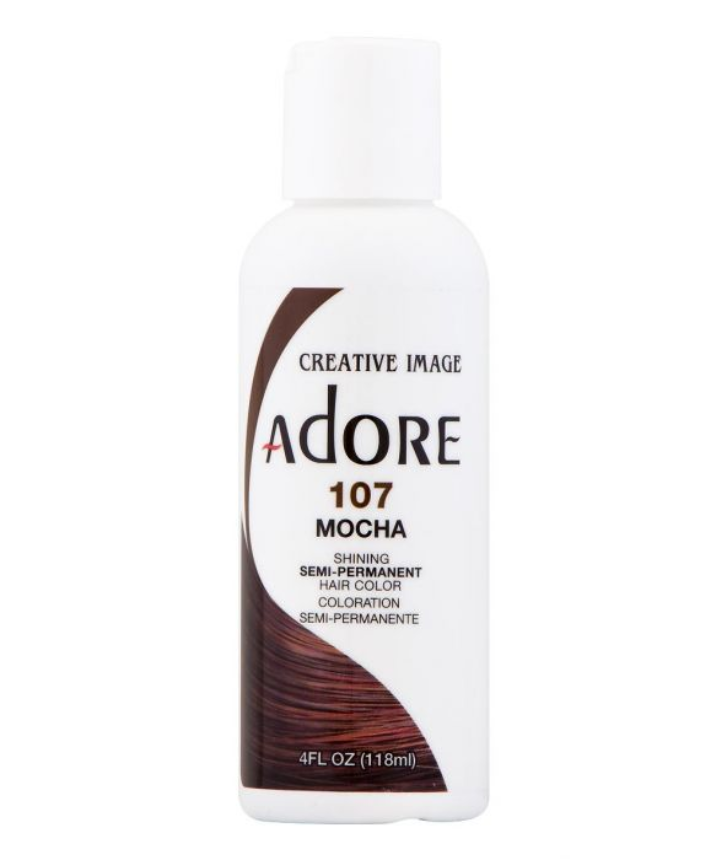 Adore Semi-Permanent Hair Color — [#107] MOCHA — 4 fl oz (118 ml)