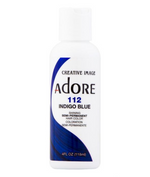Adore Semi-Permanent Hair Color — [#112] INDIGO BLUE — 4 fl oz (118 ml)
