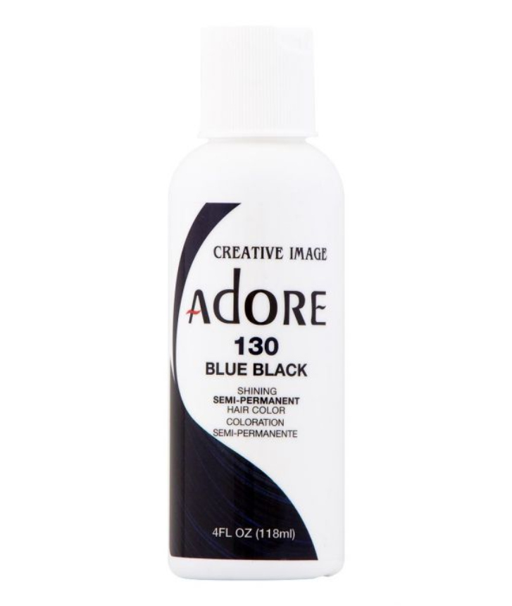 Adore Semi-Permanent Hair Color — [#130] BLUE BLACK — 4 fl oz (118 ml)