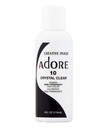 Adore Semi-Permanent Hair Color — [#010] CRYSTAL CLEAR — 4 fl oz (118 ml)