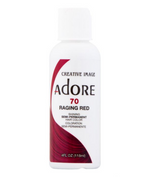 Adore Semi-Permanent Hair Color — [#070] RAGING RED — 4 fl oz (118 ml)