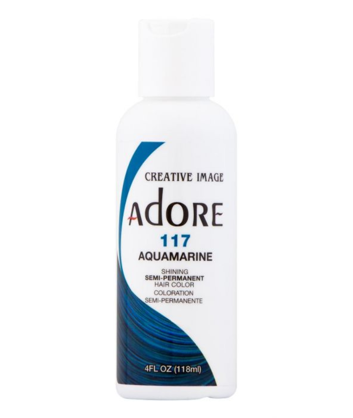 Adore Semi-Permanent Hair Color — [#117] AQUAMARINE — 4 fl oz (118 ml)