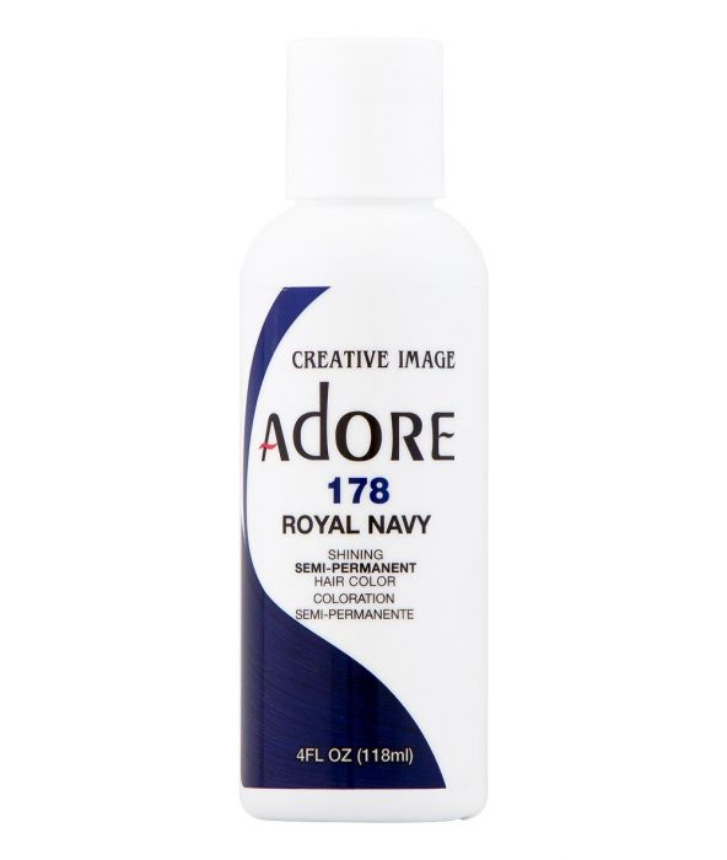 Adore Semi-Permanent Hair Color — [#178] ROYAL NAVY — 4 fl oz (118 ml)