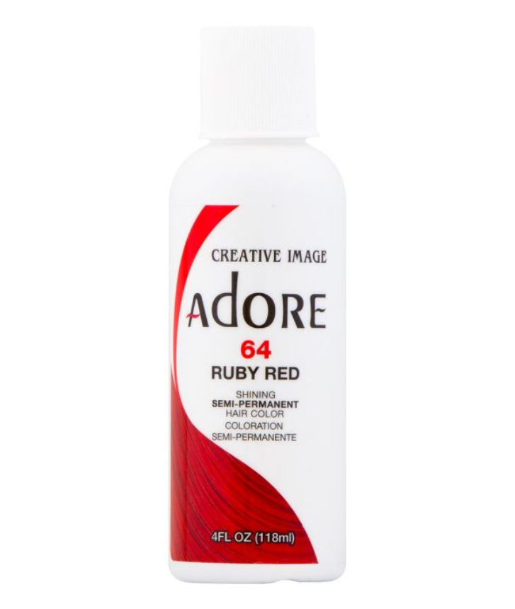 Adore Semi-Permanent Hair Color — [#064] RUBY RED — 4 fl oz (118 ml)