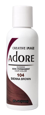 Adore Semi-Permanent Hair Color — [#104] SIENNA BROWN — 4 fl oz (118 ml)