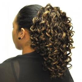 Synthetic Drawstring Ponytail Finesse DS-Mai