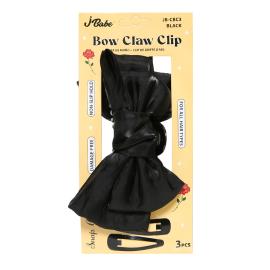 J Babe Bow Claw Clip With Snap Clips