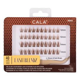 Cala Lash Blendz Color Pre Glued Lash Extensions With Applicator
