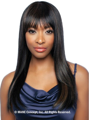 Mane Concept Trill Straight Full Bang — TRM117 — representative style
