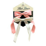 Lifestyle Hair Bow Ribbon Clip 2pcs