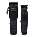 Red Cordless Trimmer & Clipper Combo