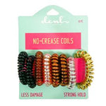 No-Crease Spiral Elastics 8pcs