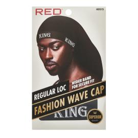 Red Fashion Black Loc Cap Regular King