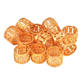 Braiding Metal Cuffs Hair Decoration Filigree Tube