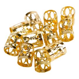 O Beautiful Braid Decorations Filigree Tube 12pcs