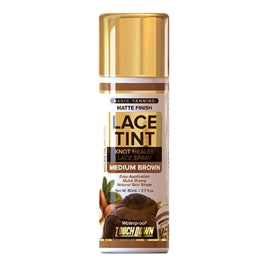 Touch Down Lace Tint Spray Knot Healer Matte Finish Waterproof 2.7oz