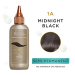 Clairol Beautiful Collection Advanced Gray Solution — 1A MIDNIGHT BLACK — 3 fl oz (88 ml)