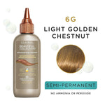 Clairol Beautiful Collection Advanced Gray Solution — 6G LIGHT GOLDEN CHESTNUT — 3 fl oz (88 ml)