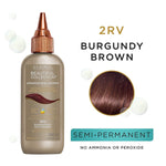 Clairol Beautiful Collection Advanced Gray Solution — 2RV BURGUNDY BROWN — 3 fl oz (88 ml)