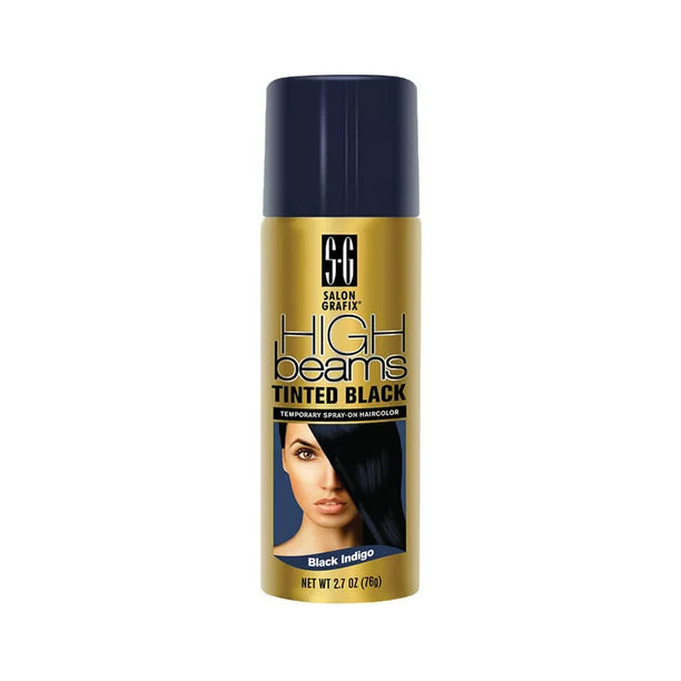 Salon Grafix High Beams Temporary Hair Color Spray — Black Indigo — 2.7 oz