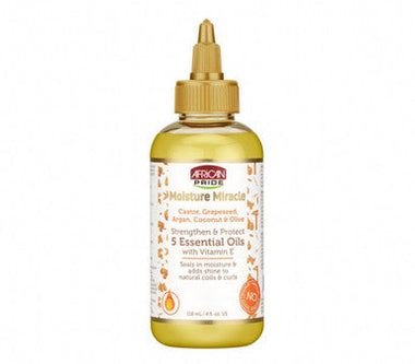 African Pride Moisture Miracle 5 Essential Oils — 4 fl oz