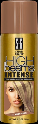 Salon Grafix High Beams Temporary Hair Color Spray — Honey Blonde — 2.7 oz