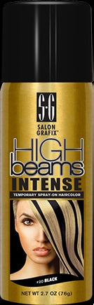 Salon Grafix High Beams Temporary Hair Color Spray — Black — 2.7 oz