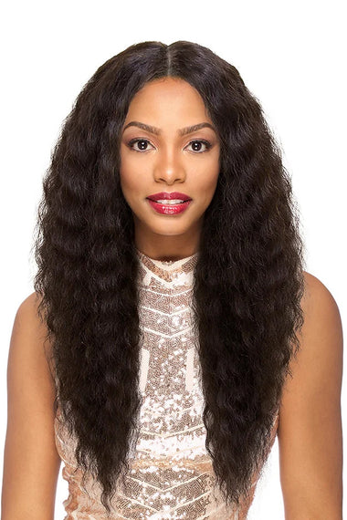 Natural Lace Front Wig - Deep Twist